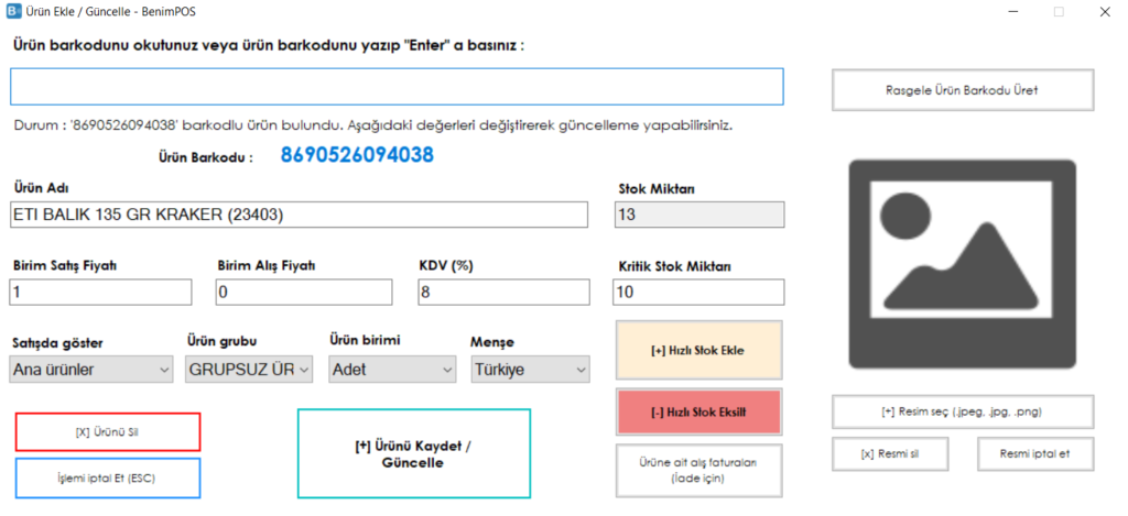 Market programı