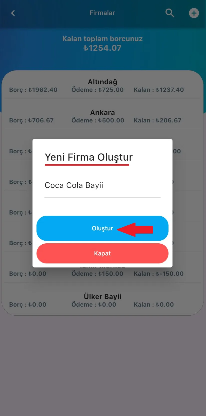 Mobil - Yeni Firma Nasıl Oluşturulur? Mobil - Yeni Firma Nasıl Oluşturulur?