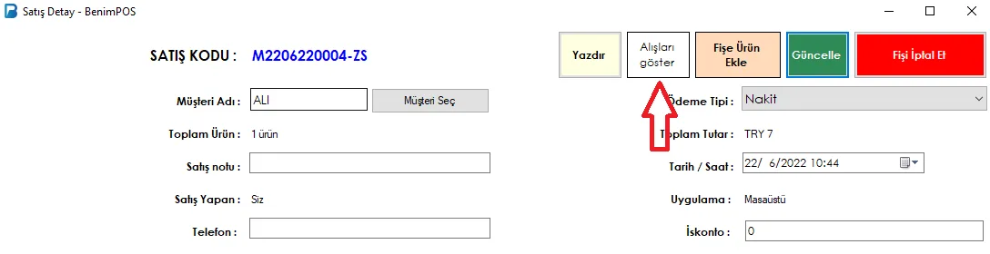 Masaüstü - Müşterili Satış Fişi İçerisinde Alış Fiyatları Nasıl Görüntülenir? Masaüstü - Müşterili Satış Fişi İçerisinde Alış Fiyatları Nasıl Görüntülenir?