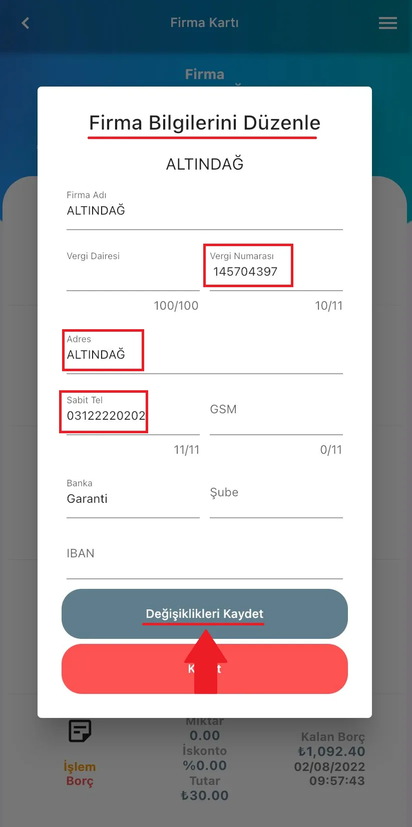 Mobil - Firmaya Detaylı Bilgi Nasıl Eklenir? Mobil - Firmaya Detaylı Bilgi Nasıl Eklenir?