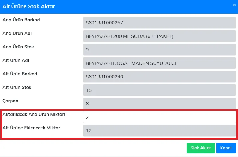Web - Alt Ürün Tanımı Nasıl Yapılır? Koli, Kutu, Paket ve Adet İlişkisi Nasıl Kurulur? Web - Alt Ürün Tanımı Nasıl Yapılır? Koli, Kutu, Paket ve Adet İlişkisi Nasıl Kurulur?