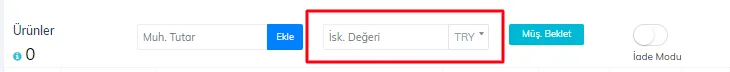 Web - Satış Fişine İskonto Nasıl Uygulanır?