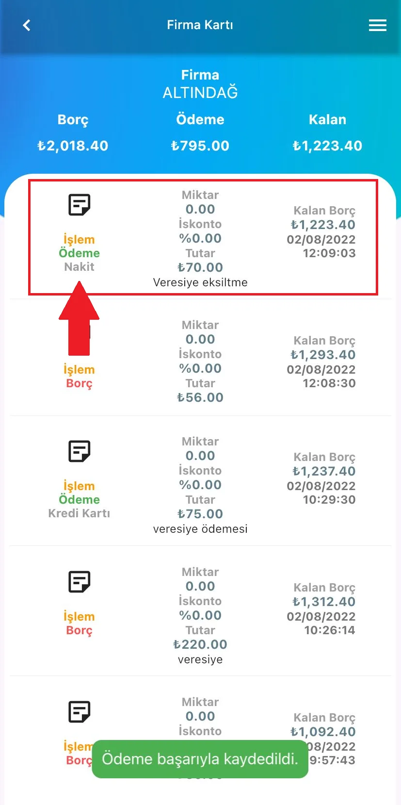 Mobil - Firmaya Ödeme Nasıl Eklenir?