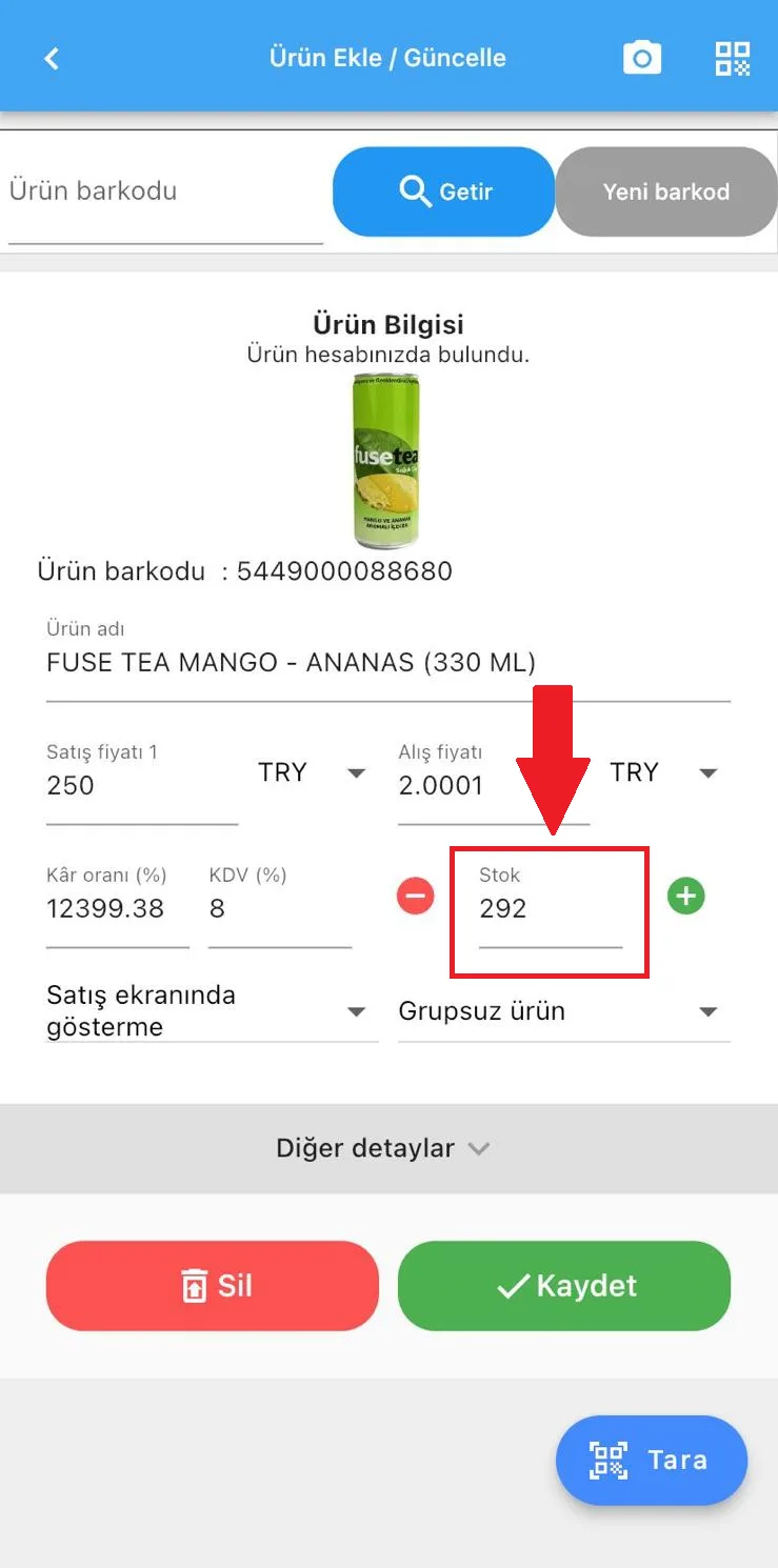 Mobil - İade Fatura Nasıl Oluşturulur?