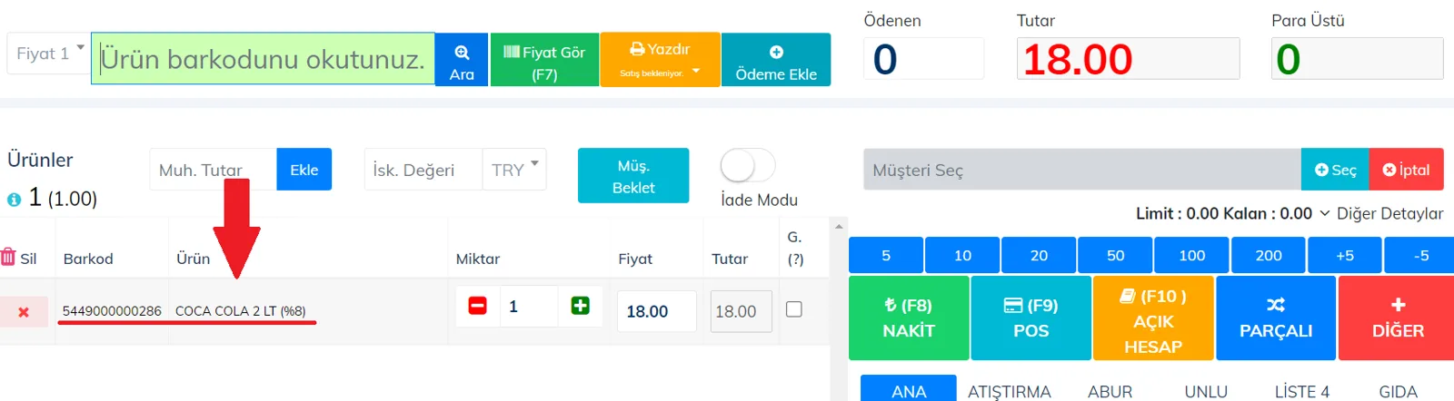 Web - Barkodu Okutulan ve Satışı Yapılmayan Ürünler Nasıl Raporlanır? Web - Barkodu Okutulan ve Satışı Yapılmayan Ürünler Nasıl Raporlanır?