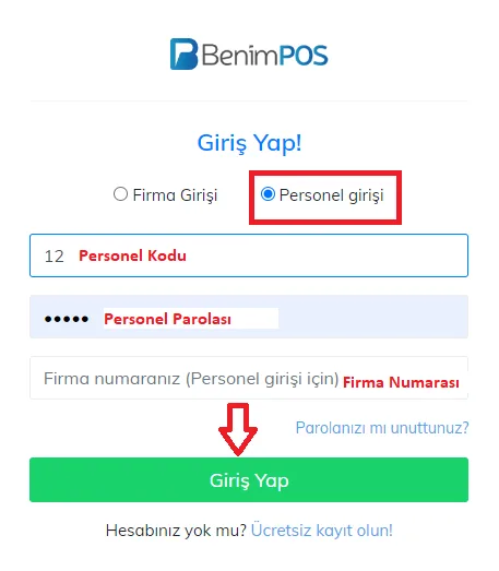 Web - Personel Hesabıyla Gelir/Gider Ekleme Nasıl Yapılır?