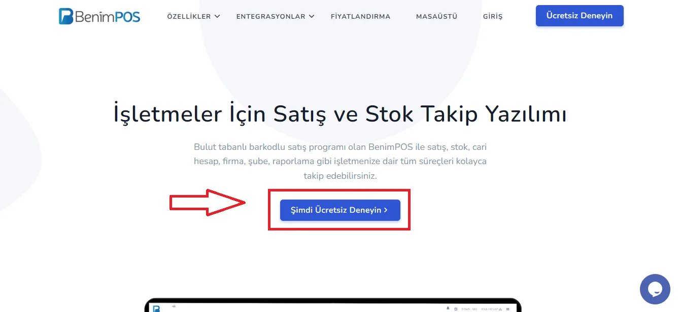 Kayıt Olma - BenimPOS'a Nasıl Kayıt Olunur?