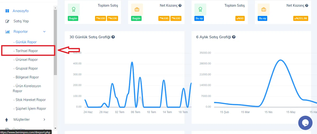 Web - İki Tarih Arası Raporları Excel İle İndirme İşlemi Nasıl Yapılır?