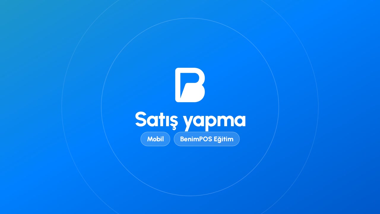 Satış Yapma | BenimPOS Mobil Eğitimi